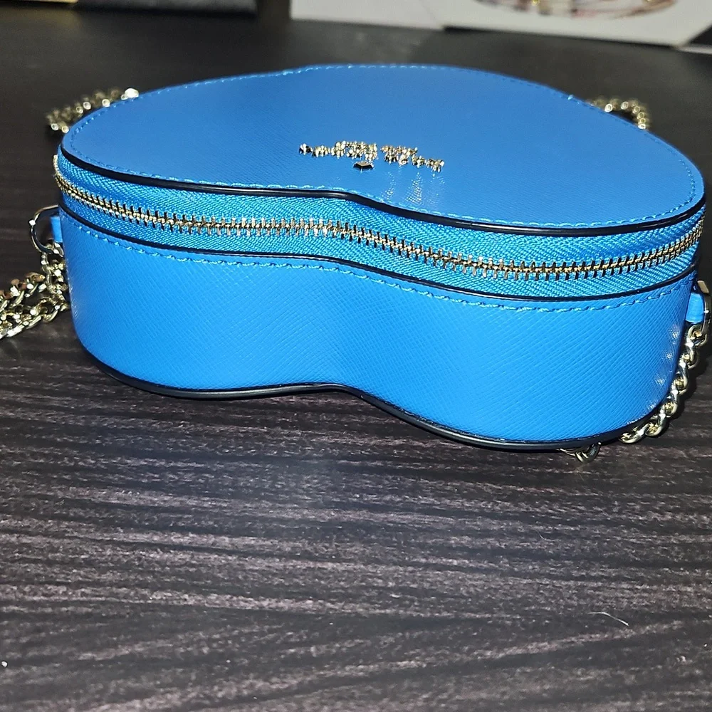 Kate Spade Nwot Love Shack Mini Heart Crossbody Bag - Picture 9 of 12